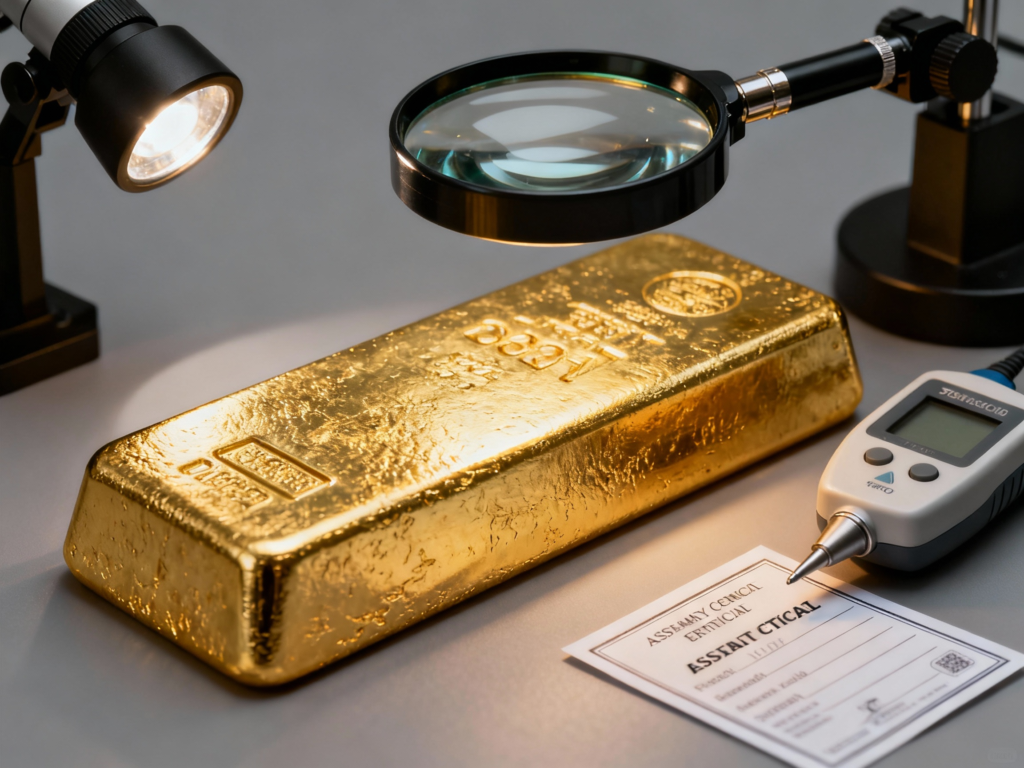 Gold Bar Authentication Methods