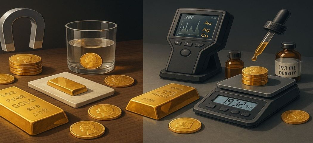 Gold Bar Authentication Methods
