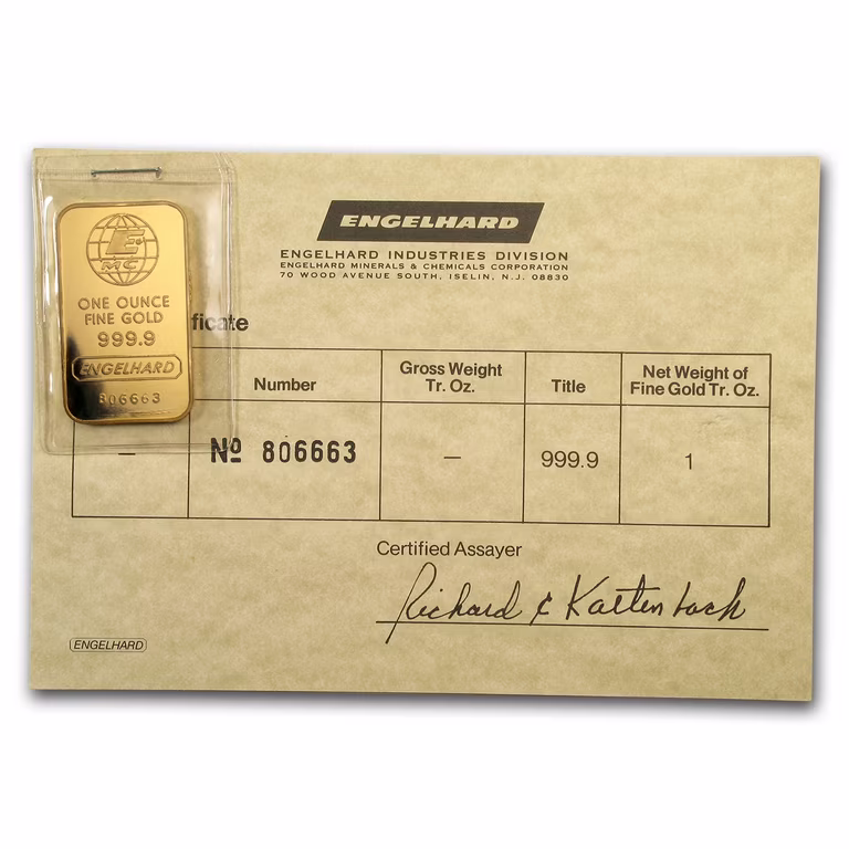 Gold Assay and Certification